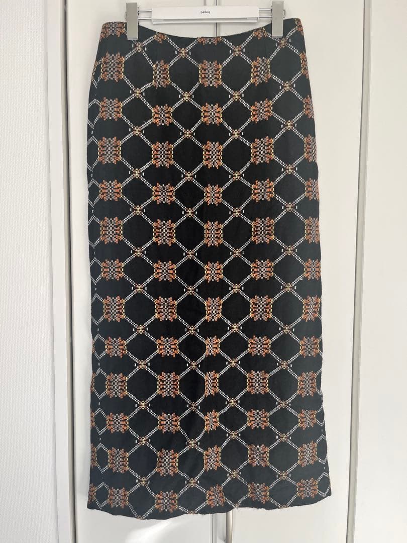 nowos ジャガードスカート