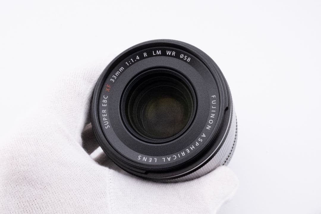 FUJIFILM XF33mm F1.4 R LM WR フィルター付き