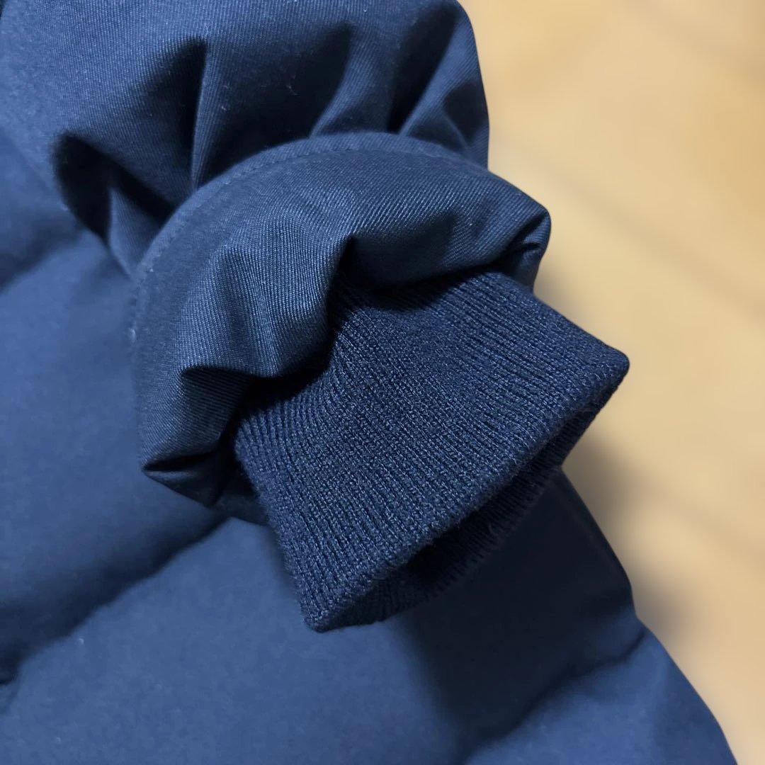 【極美品】PYRENEXピレネックスレディースダウングルノーブルファーネイビー