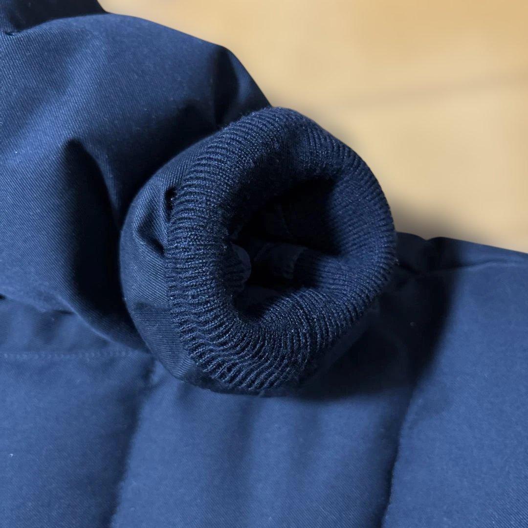 【極美品】PYRENEXピレネックスレディースダウングルノーブルファーネイビー