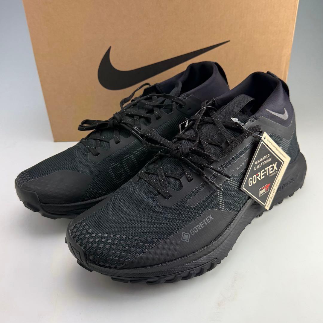 28.5cm ナイキ　リアクト　ペガサストレイル4 ゴアテックス　V2 ブラック