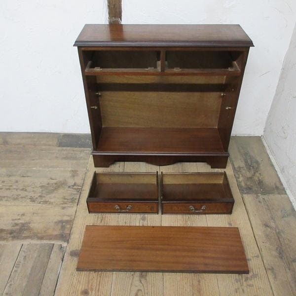 イギリス アンティーク 家具 ブックシェルフ ブックケース 本棚 6903d