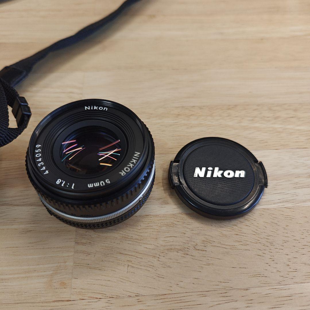 Nikon FM2 50mm F1.8レンズ