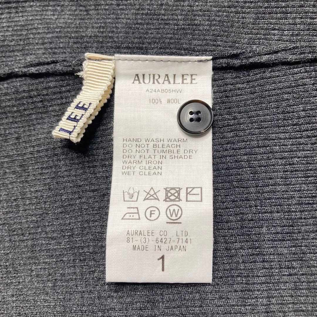 AURALEE オーラリー　スーパーファインウールハイガーゼニットバンドゥ