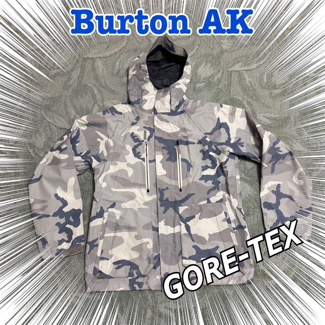 Burton ak スノーカモ 迷彩 Gore-tex Mサイズ