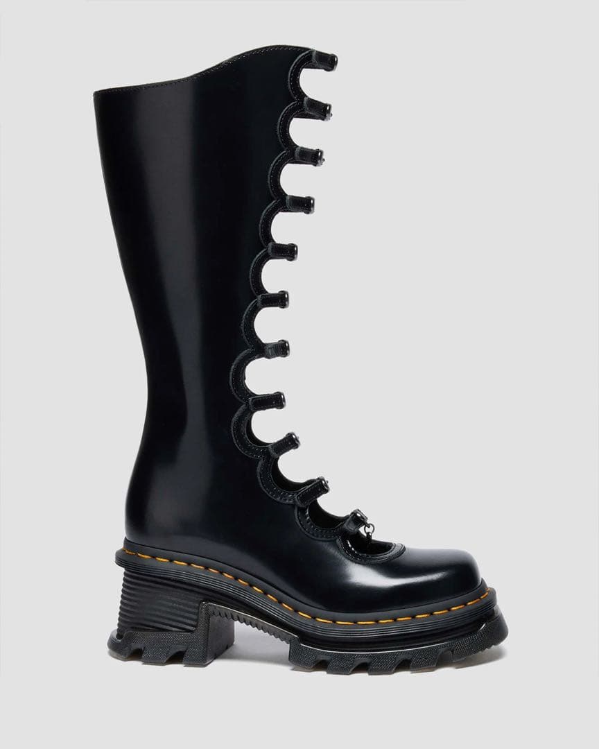 Dr. Martens x Marc Jacobs ブラックロングブーツ 箱付き