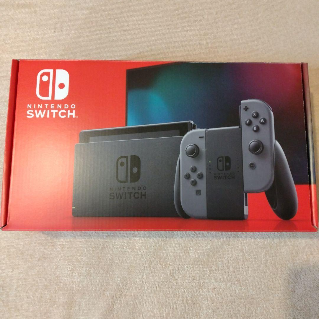 Nintendo Switch 本体 グレー 中古　スピード発送！