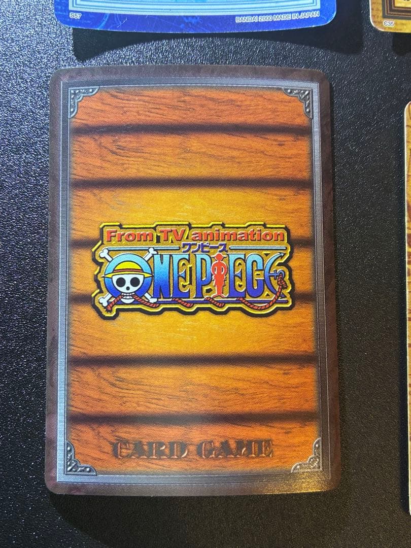 初期　旧　ワンピースカード　ルフィ　ミホーク　4枚セット