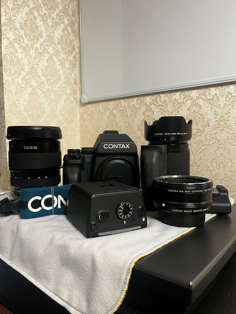 CONTAX 645 中判フィルムカメラ レンズセット