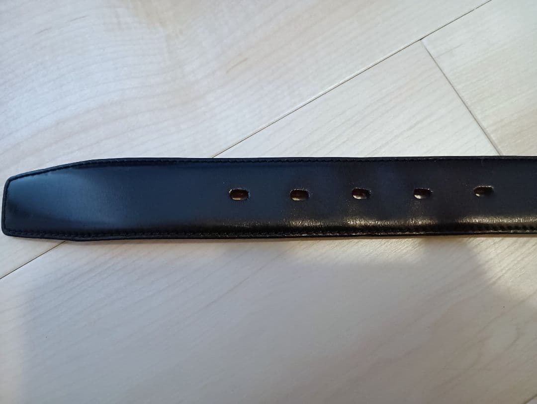 BURBERRY レザーベルト 黒