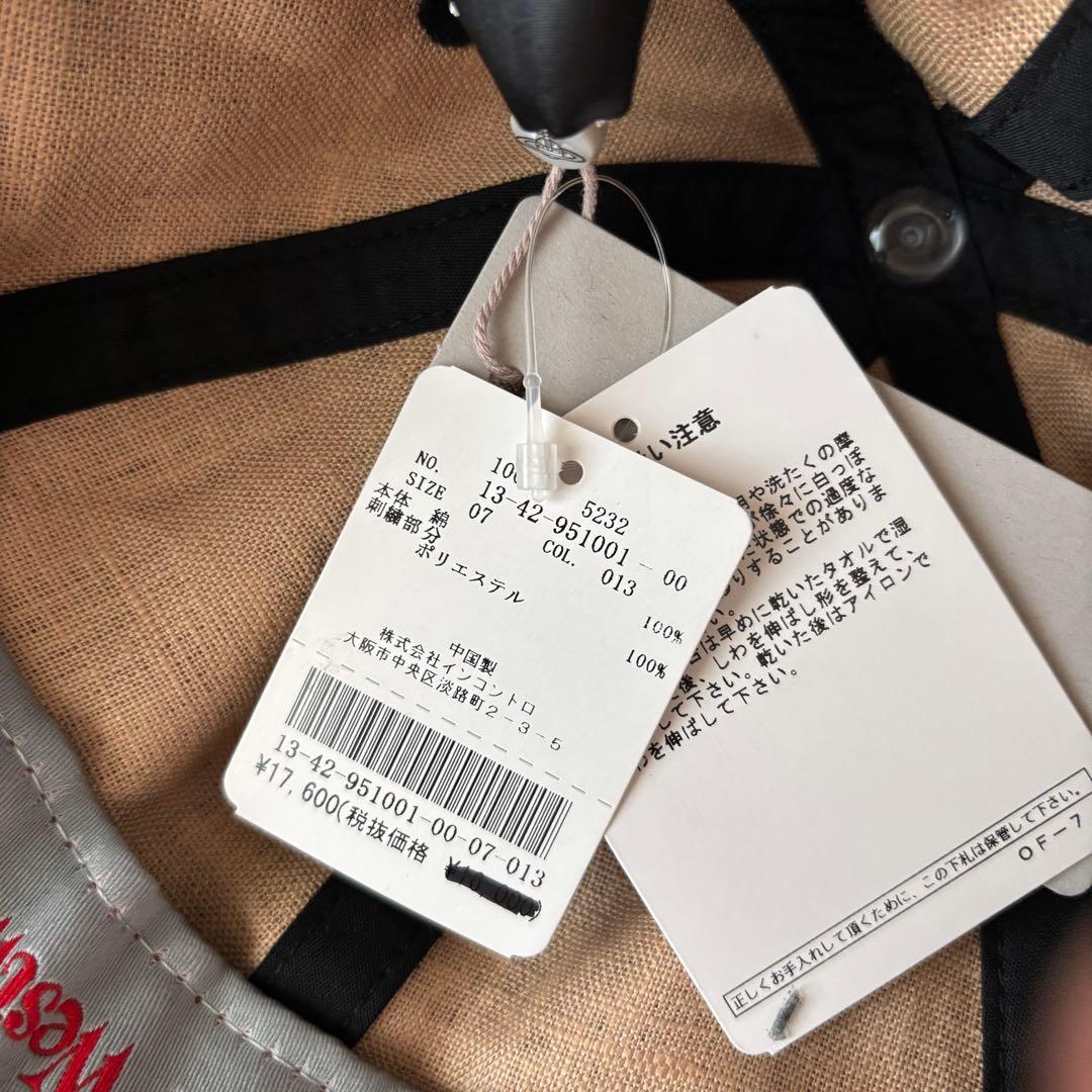 【タグ付き・未使用品】ヴィヴィアンウエスト　ベースボールキャップ　完売品