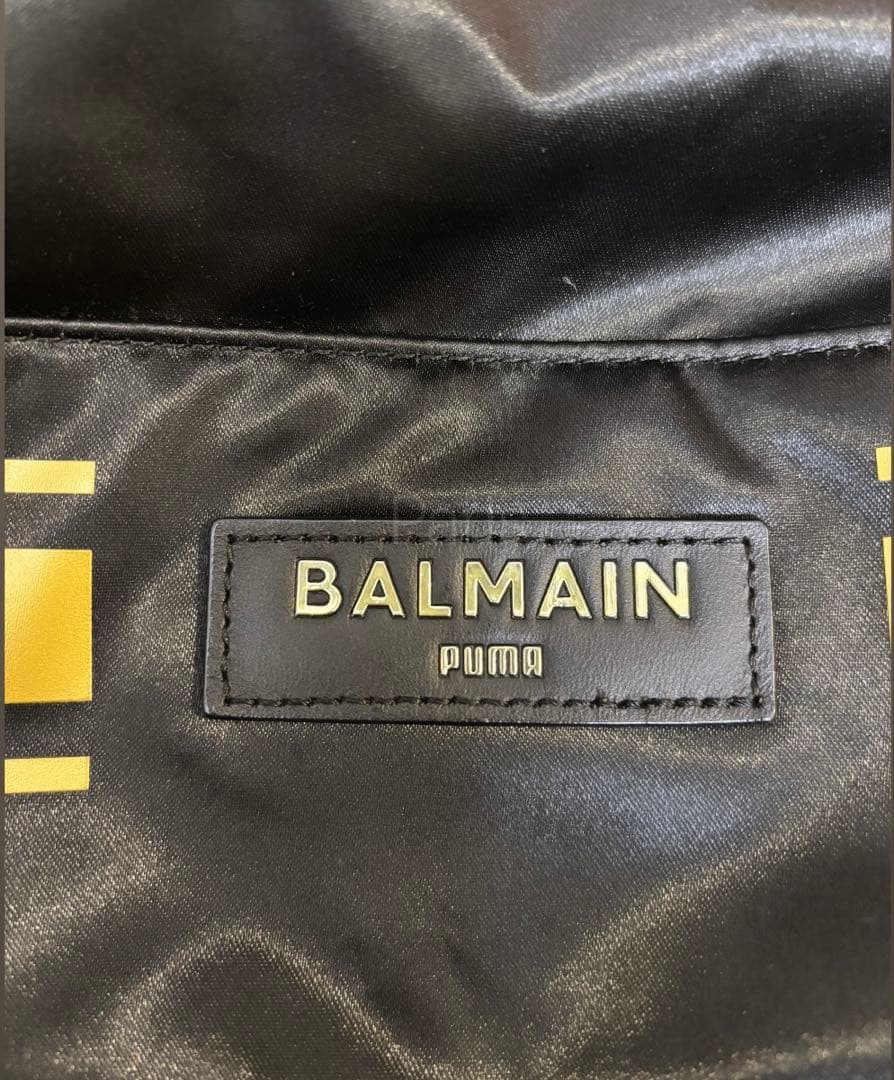 BALMAIN ボストンバッグ バレルバッグ　ショルダーストラップ　ドラムバッグ