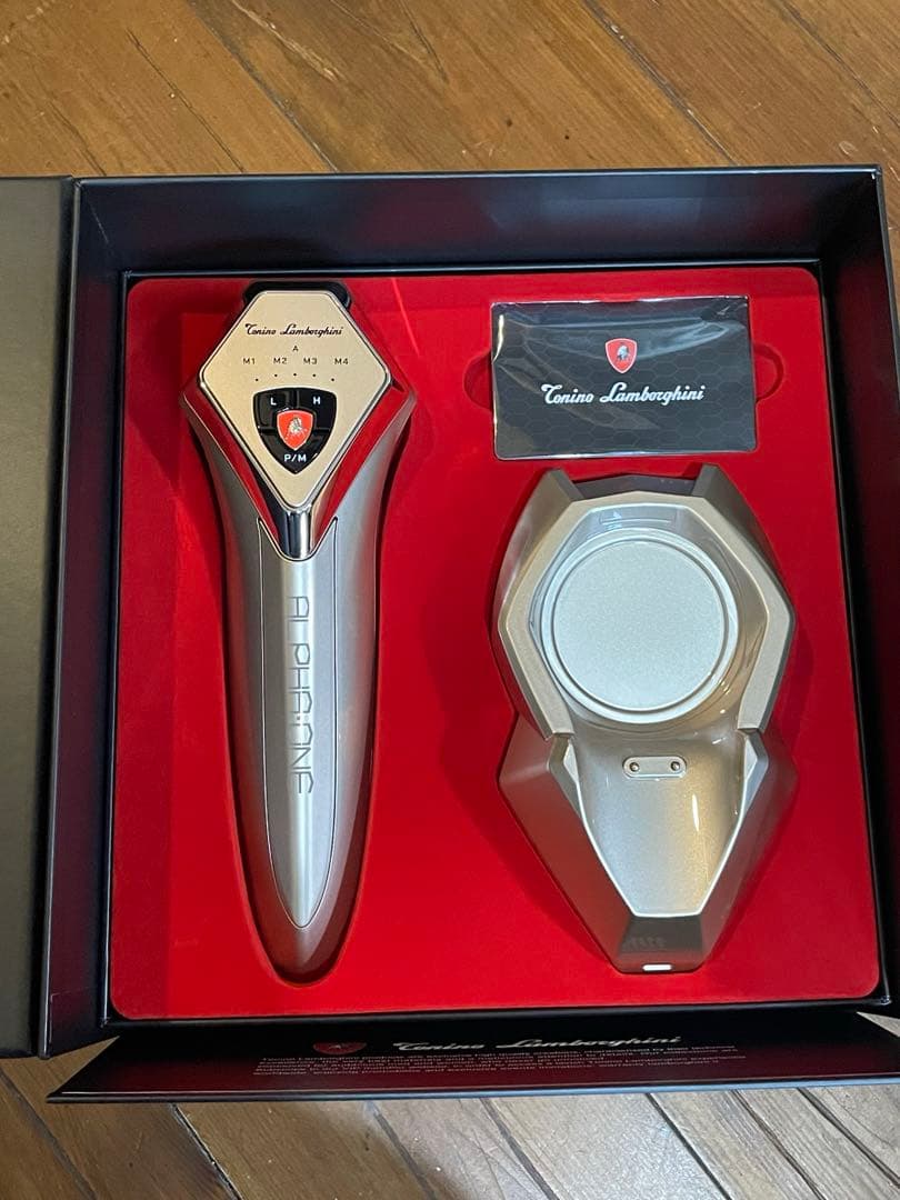 美顔器ALPHA ONE (アルファワン）トニーノランボルギー二　シャンパン