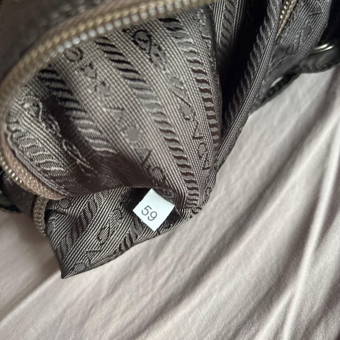 PRADA バックパック　リュック　ブラウン　美品