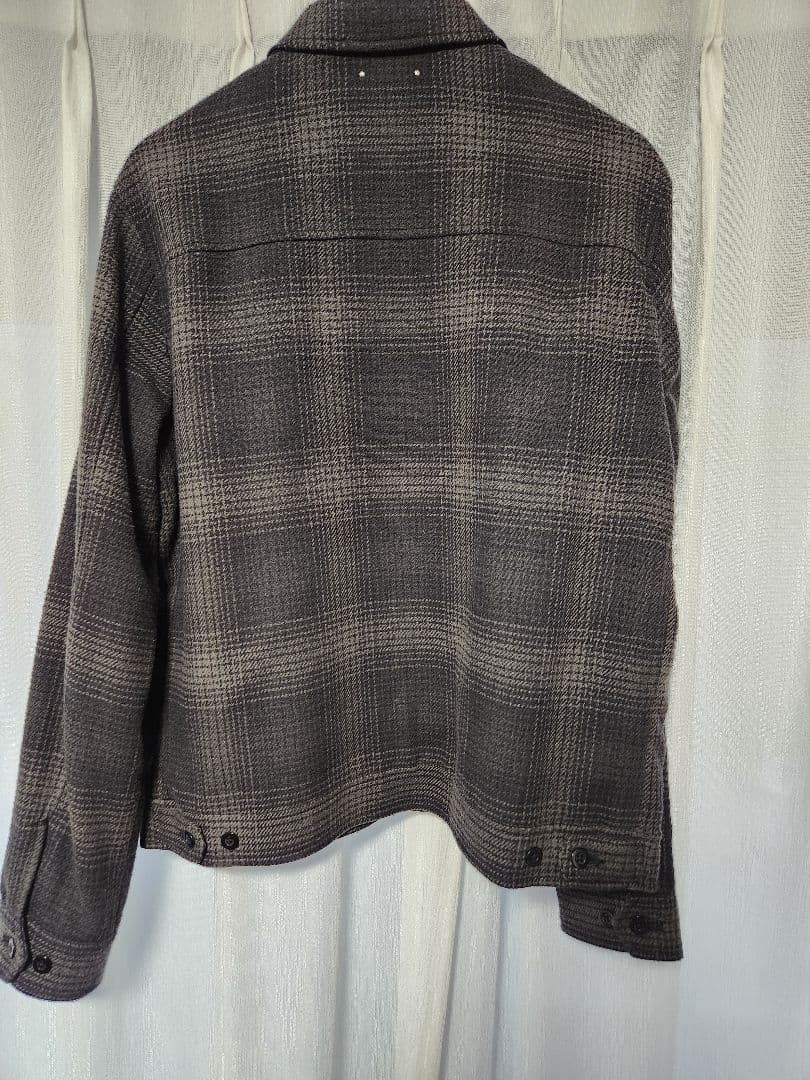 マインデニム Grandrelle V.Check Flannel Zipup