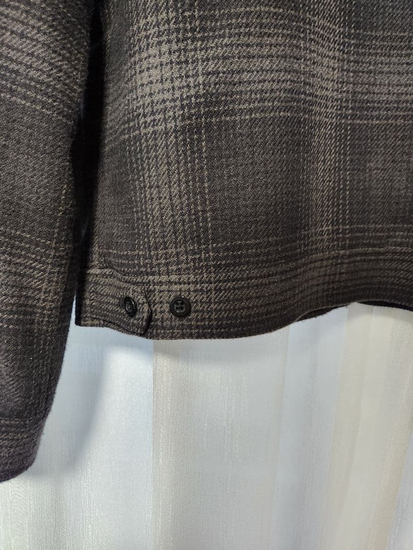 マインデニム Grandrelle V.Check Flannel Zipup