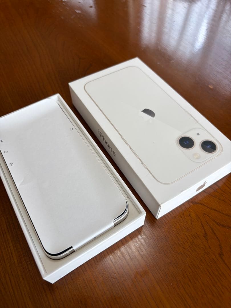 極美品 iPhone 13 mini 512GB スターライト【最大容量86%】