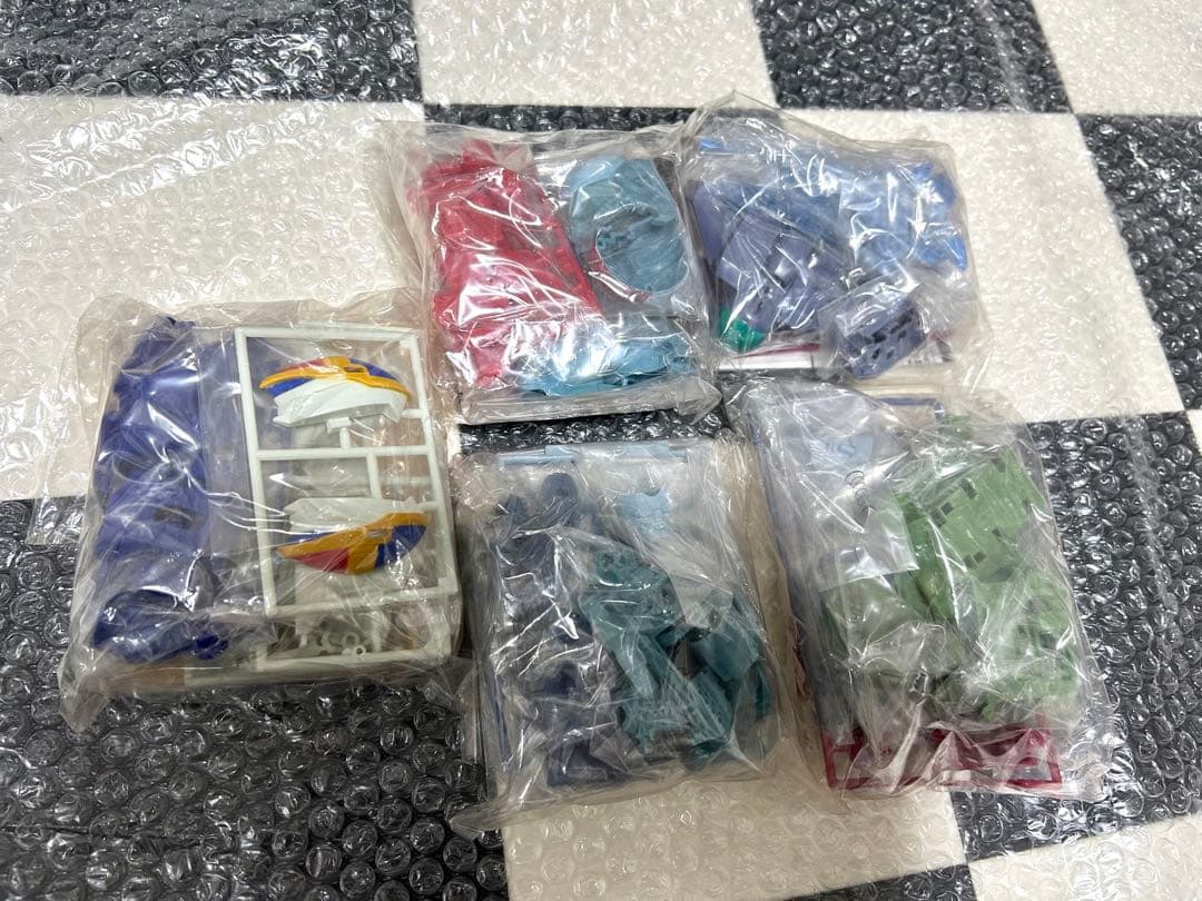 魔神英雄伝ワタル　復刻版魔界大集合　第一界層BOX 開封済　未組立　龍神丸　他