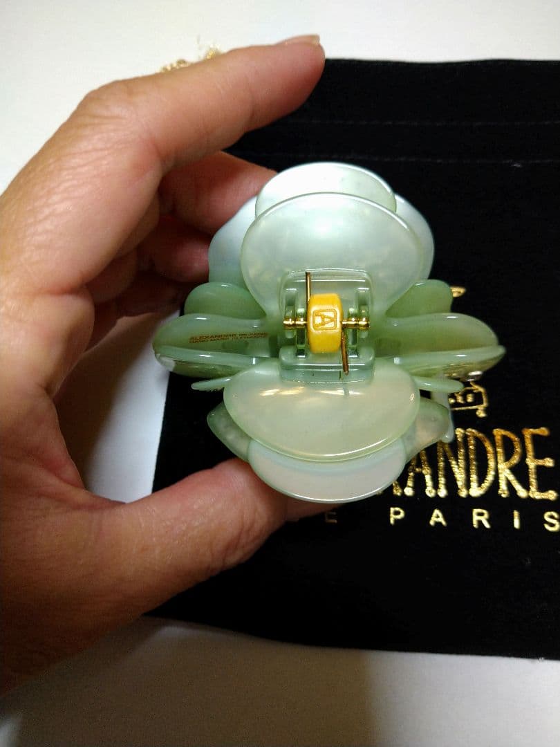 アレクサンドルドゥパリカメリアクリップ　グリーン