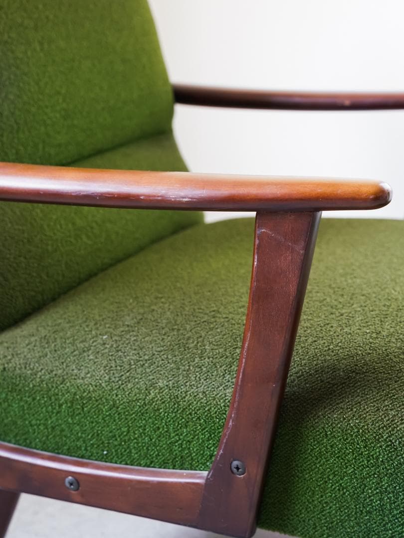 60-70's vintage ラウンジチェア/ 1Pソファ　ミッドセンチュリー