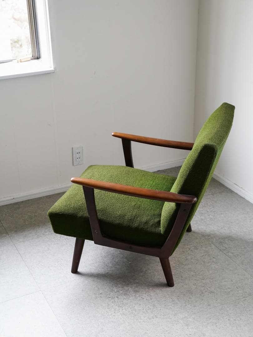 60-70's vintage ラウンジチェア/ 1Pソファ　ミッドセンチュリー
