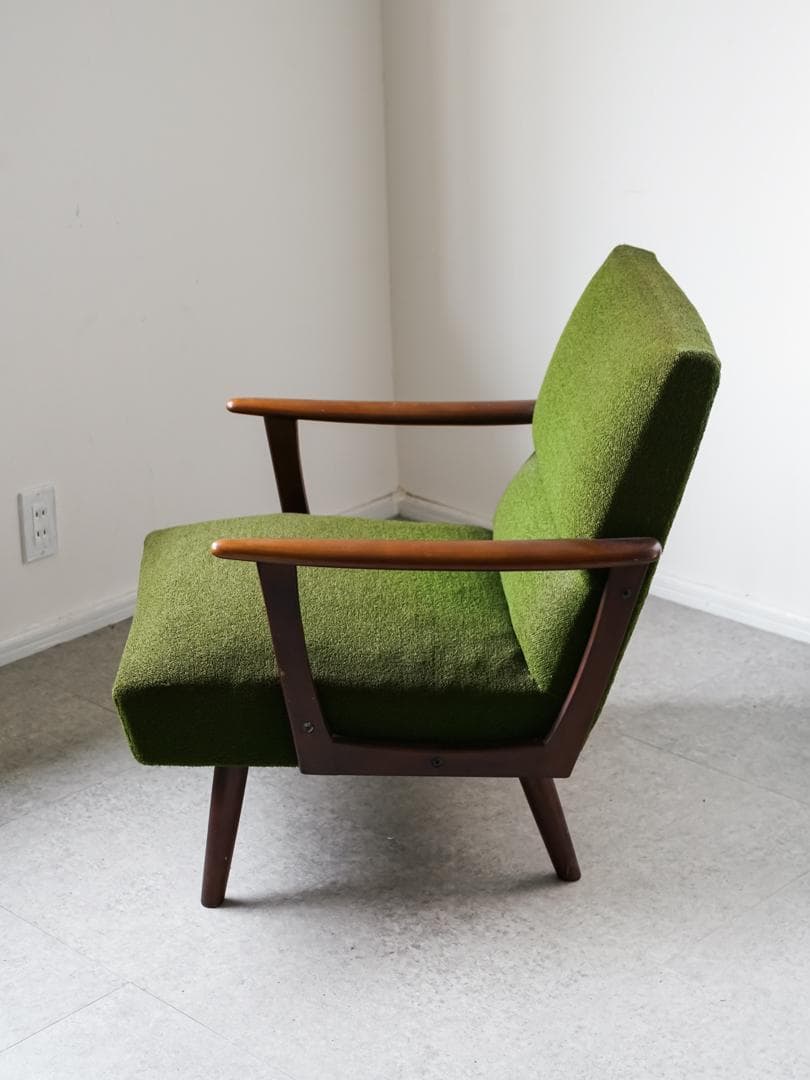 60-70's vintage ラウンジチェア/ 1Pソファ　ミッドセンチュリー