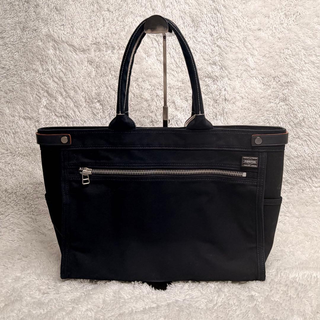 PORTER　ポーター トートバッグ　ネイキッドキャンバス　A4可