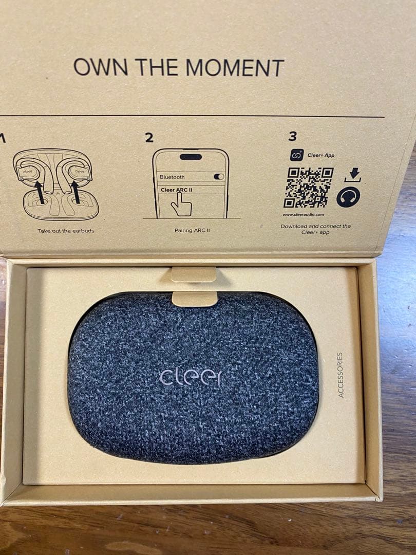 【完動美品】cleer ARC II music ワイヤレスイヤホン