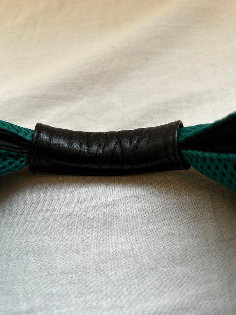 MM6 Maison Margielaメッシュジャパニーズトートバッグ グリーン