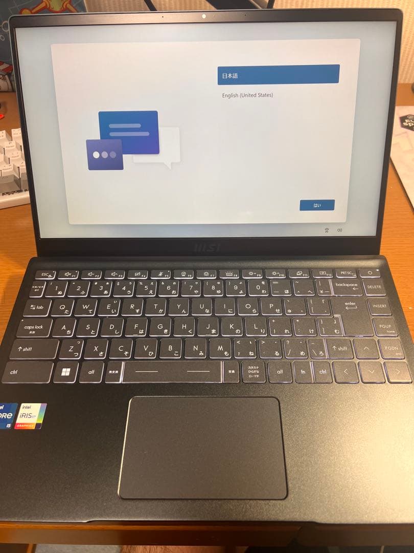 MSI ノートパソコン pc