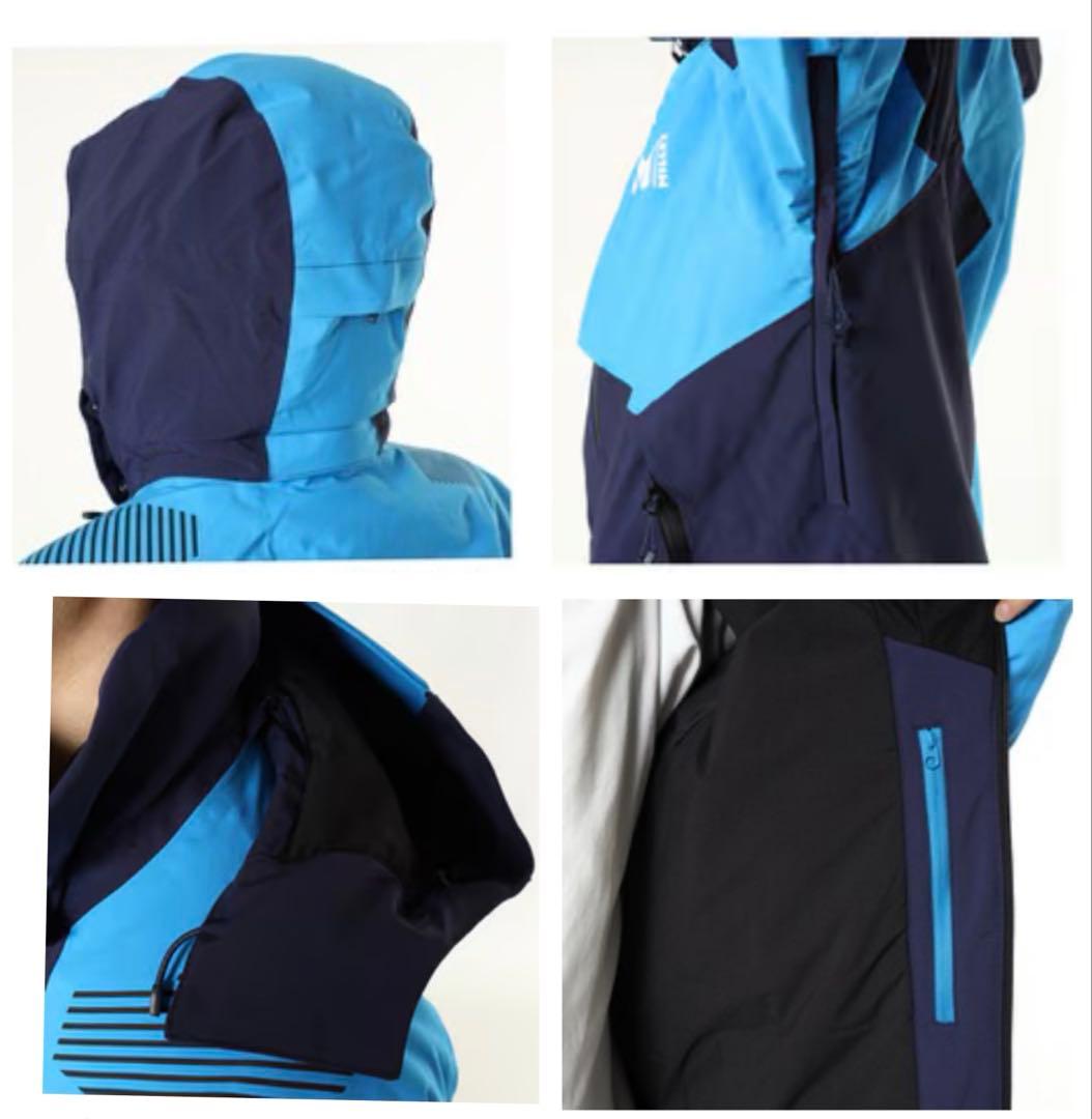 Millet ミレー スノーバシン ジャケット ブルー MIV9214 スキー