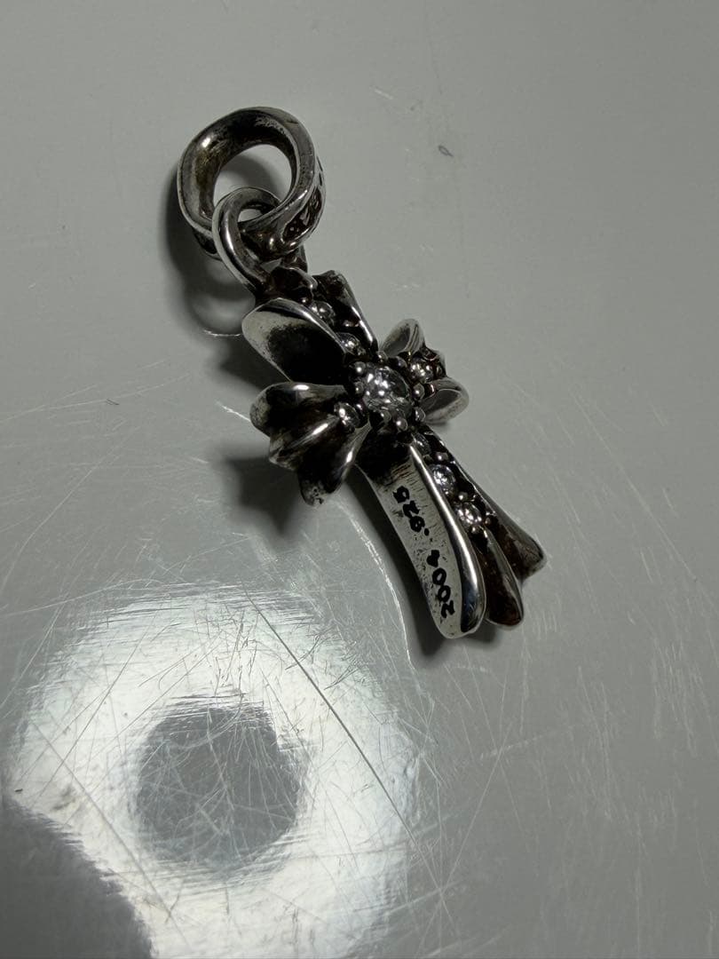 【美品】Chrome Hearts ベビーファット パヴェダイヤ