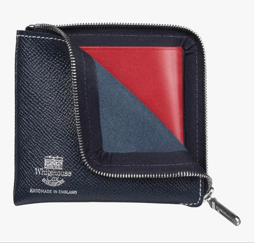 White House Cox コンパクト L字ジッパー ウォレットケース