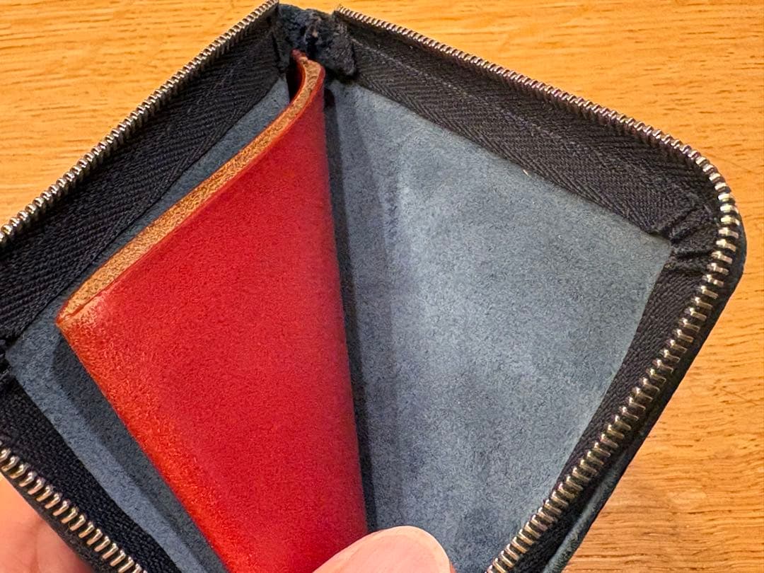 White House Cox コンパクト L字ジッパー ウォレットケース