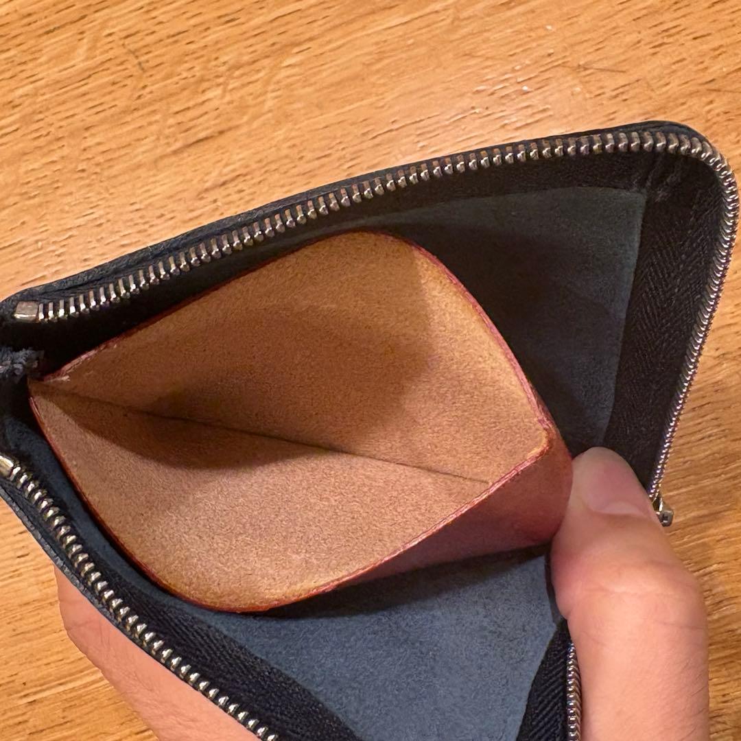 White House Cox コンパクト L字ジッパー ウォレットケース