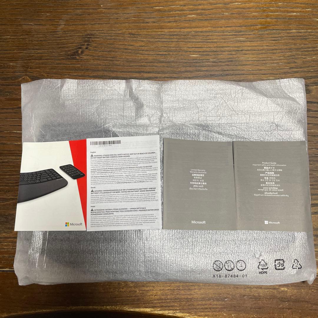 Microsoft エルゴノミクスキーボード 日本語配列