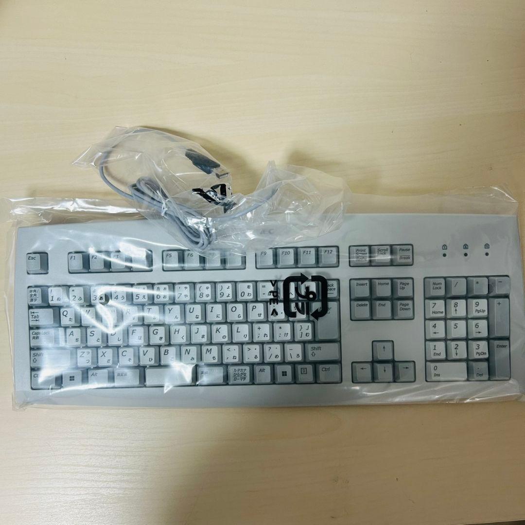 新品未使用 NEC キーボード&デスクトップ
