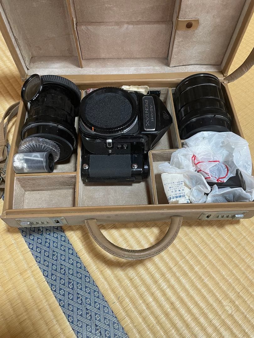 ペンタックス67 ケースレンズ付き