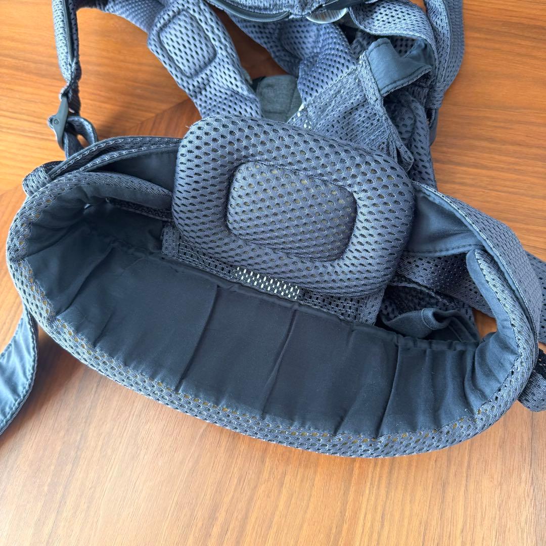 美品 ベビービョルン HARMONY 抱っこ紐 ベビーキャリア アンスラサイト