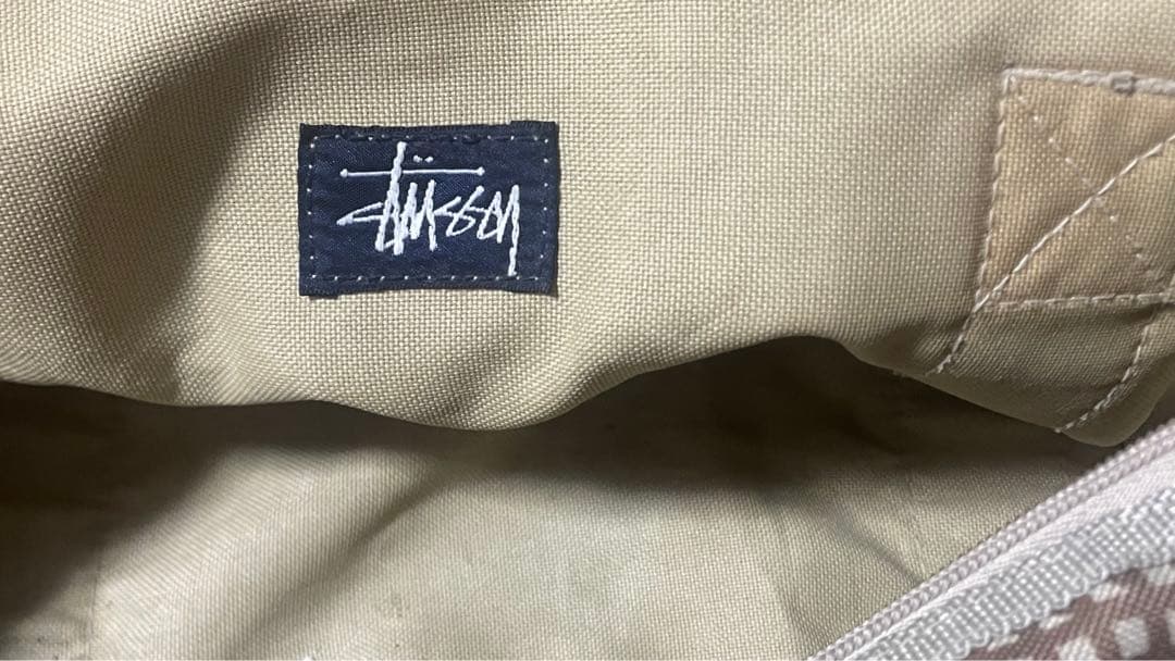 OLD stussy 紺タグ　90s ウエストバック　希少　ステューシー