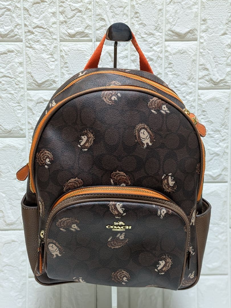 COACH ハリネズミ柄 リュック