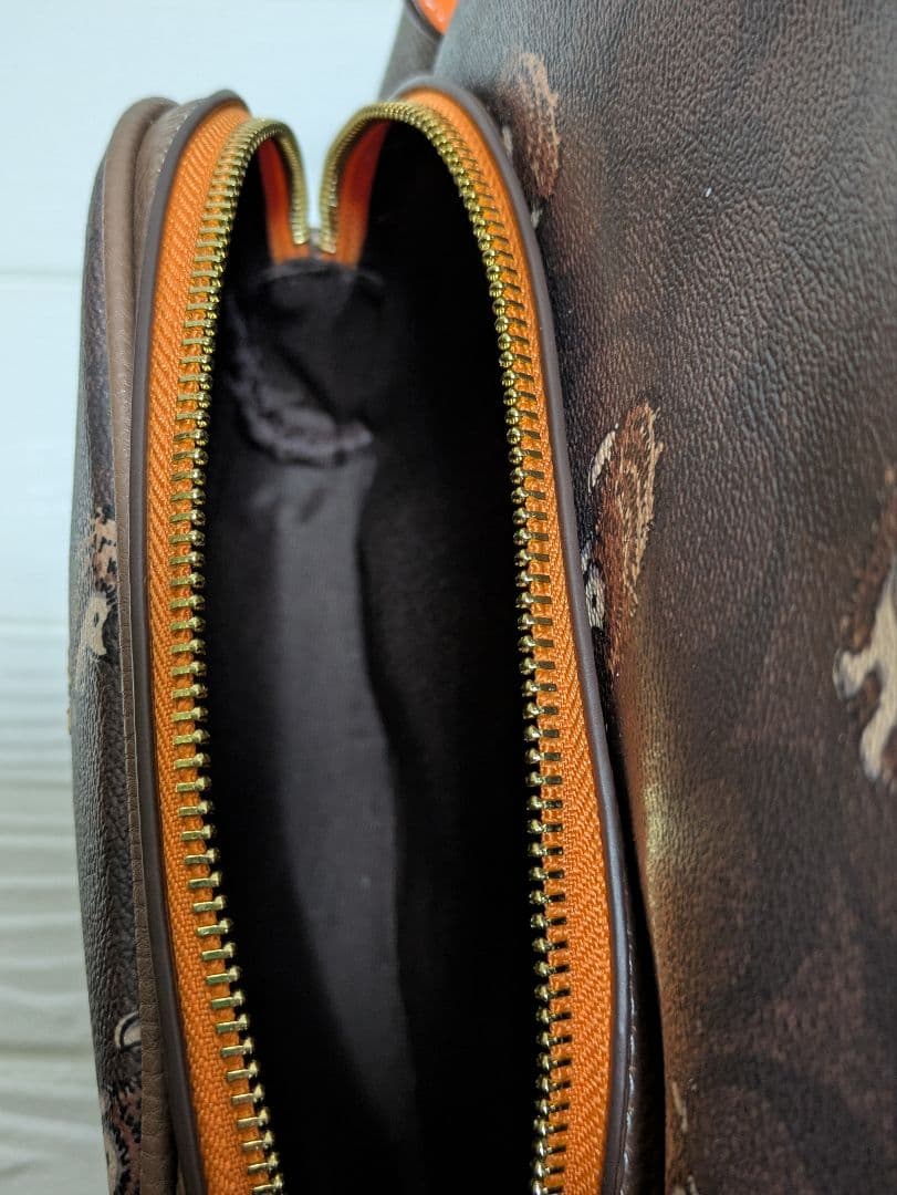 COACH ハリネズミ柄 リュック