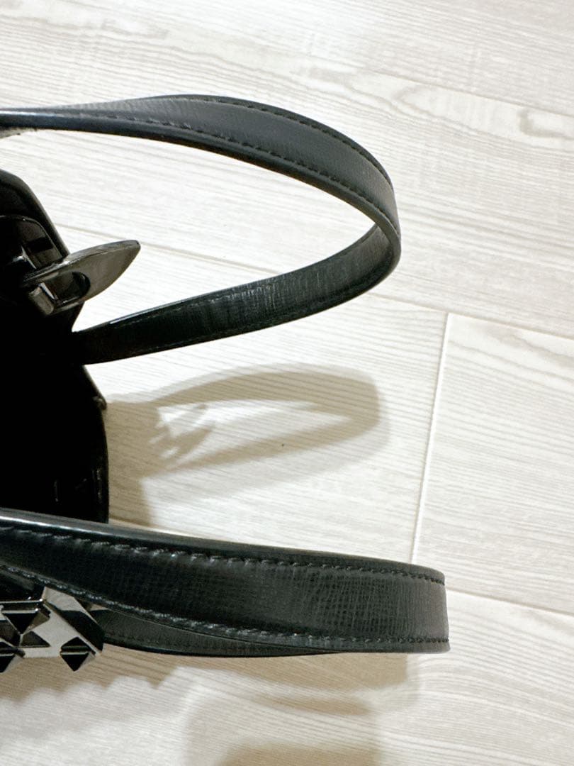 VALENTINO GARAVANI ブラック　ミニトートバッグ