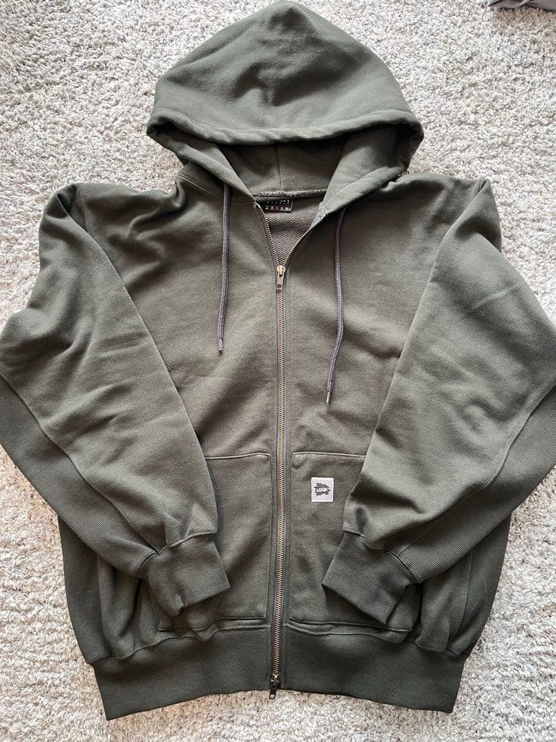 LQQK Studio ジップアップ フーディー Lサイズ 新品