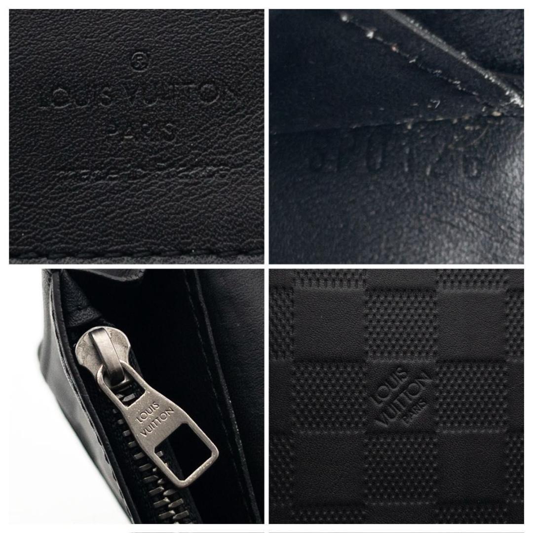 【SALE】ルイヴィトン　新型ポルトフォイユブラザ　ダミエアンフィニ　長財布　黒