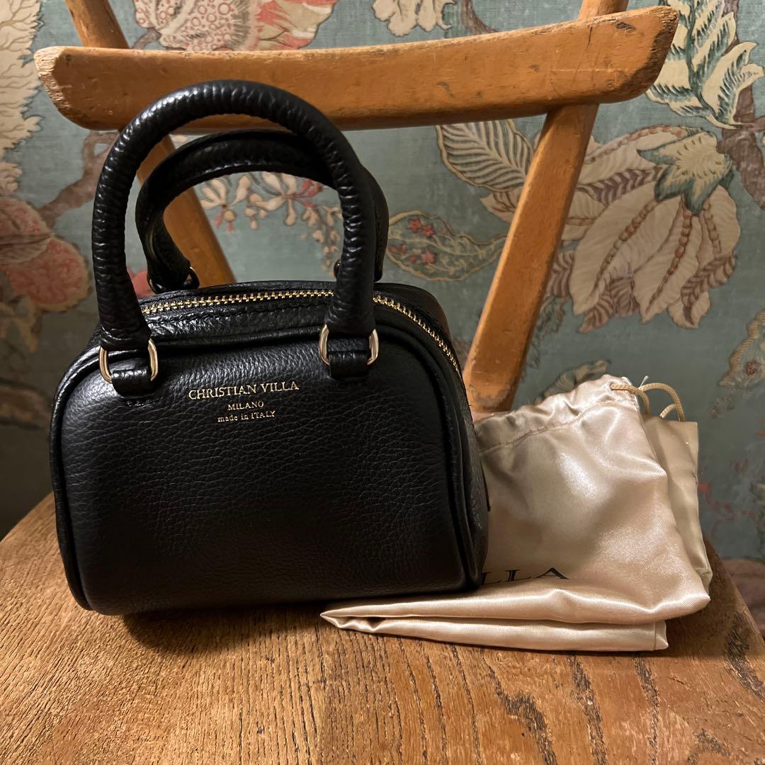 断*ま様 今日だけお値下げ★新品★ クリスチャンヴィラ　ミニボストンバッグ