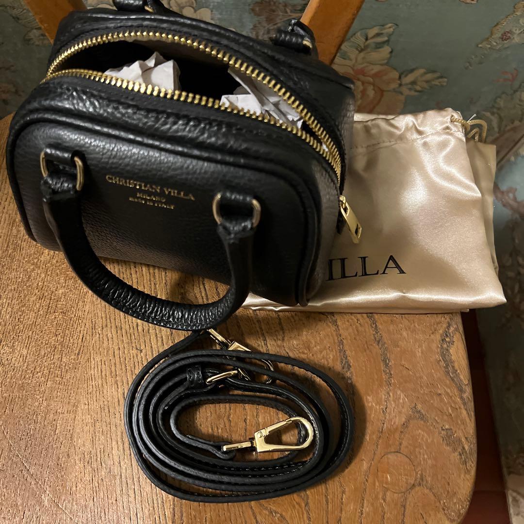 断*ま様 今日だけお値下げ★新品★ クリスチャンヴィラ　ミニボストンバッグ