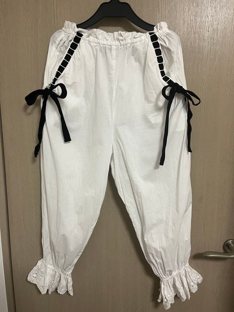 katie No country　ブラウス　ドロワーズ