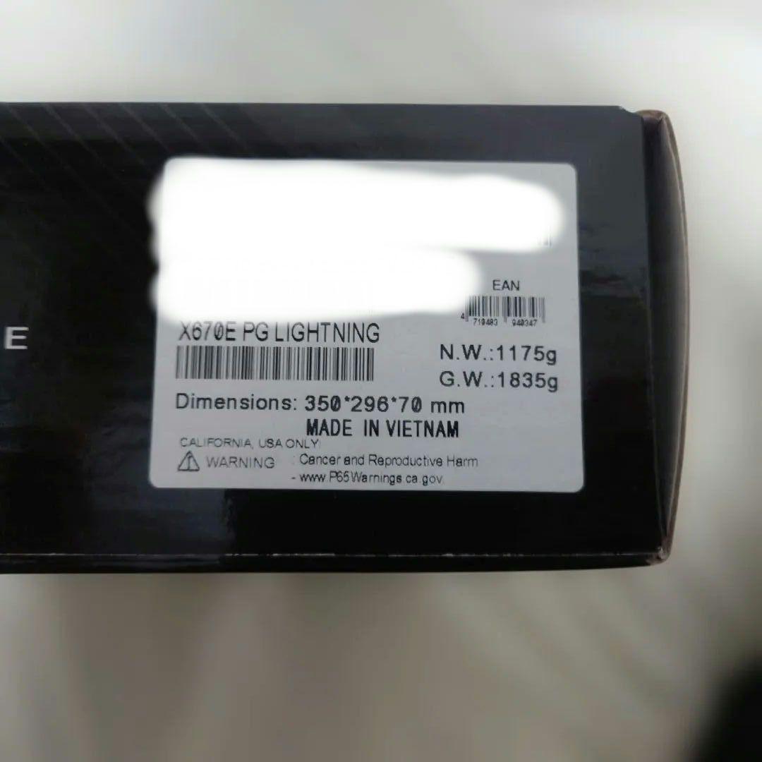 [新品]ASRock X670E PG LIGHTNING マザーボード