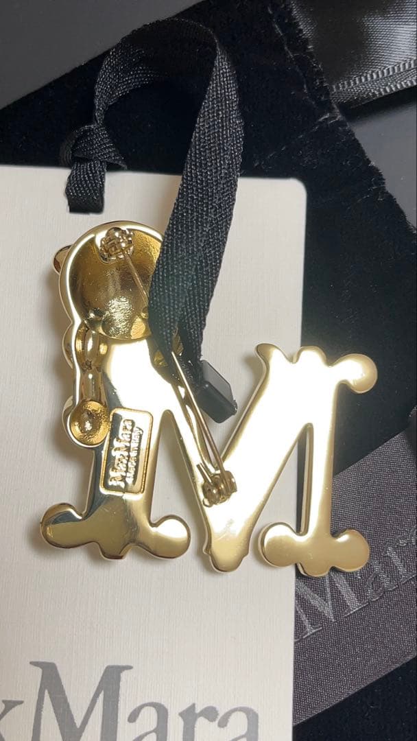 【新品未使用】MaxMaraマックスマーラ　テディブローチ